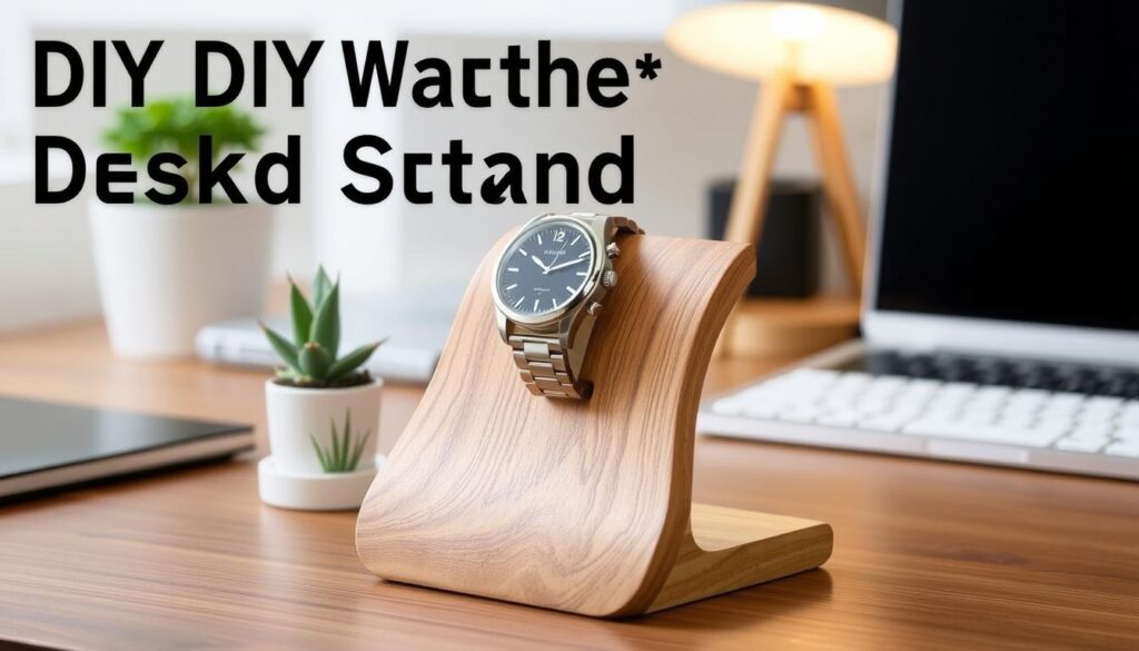 DIY watch stand