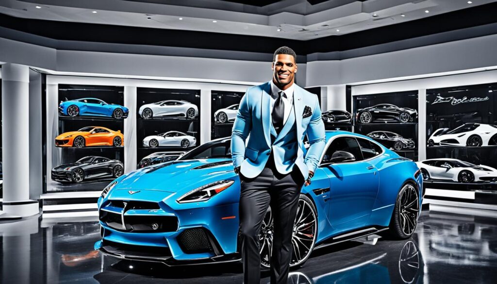 cam newton car collection