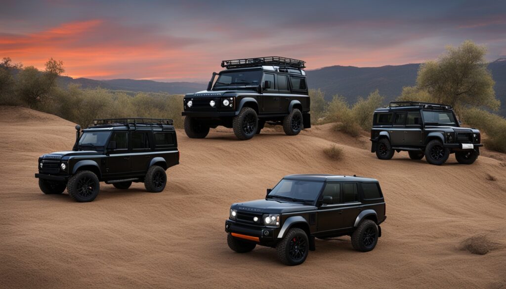 land rover models supported by sfx tool