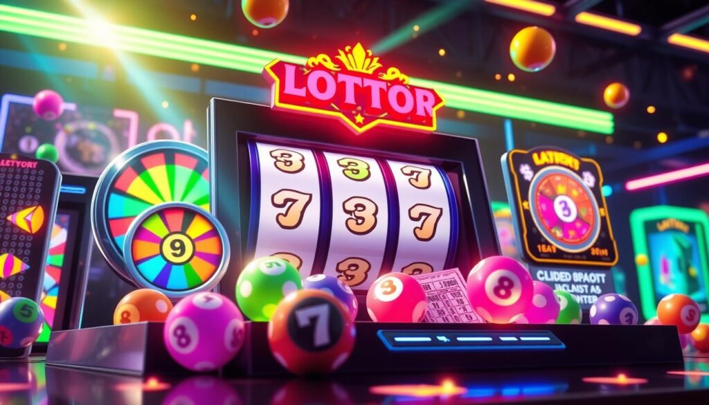 lottery games interactive gameplay