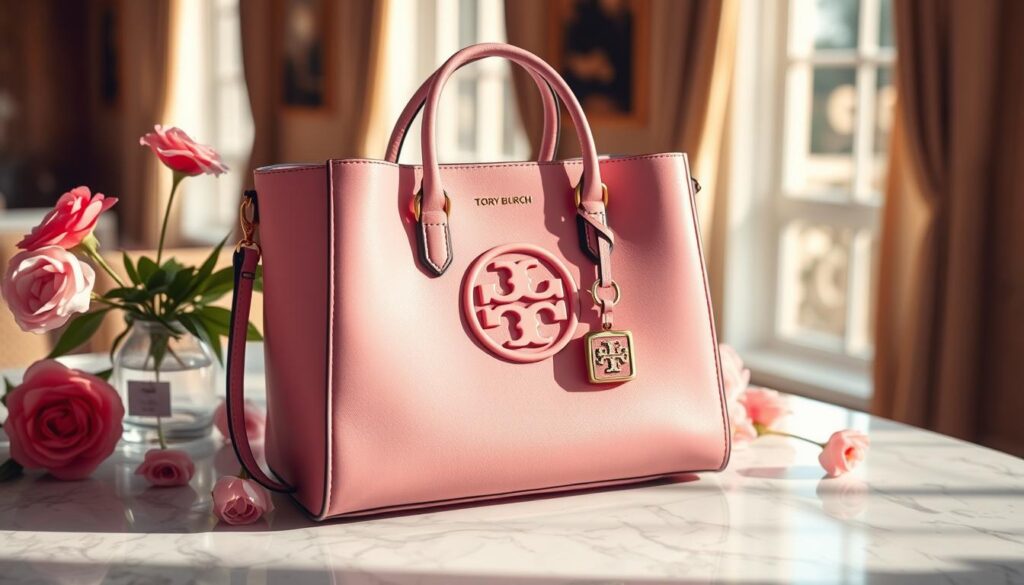 tory burch pink handbag